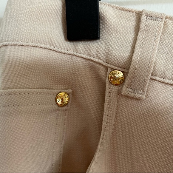 VTG Christian Dior Boutique flat front virgin wool blend cream pants US … - Picture 3 of 15